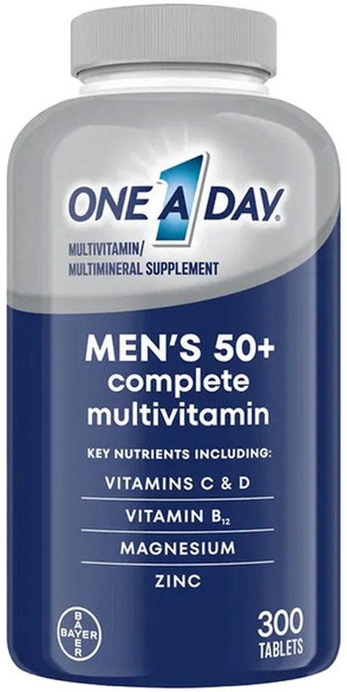 Men's 50+ Multivitamin Tablets, 300 count