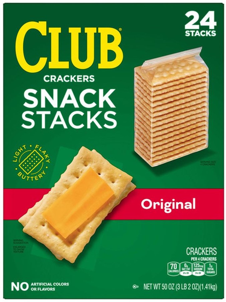 Club Snack Stack Crackers, 50 oz