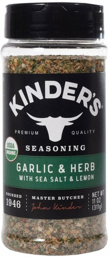 Organic Garlic & Herb with Sea Salt & Lemon Seasoning, 11 oz