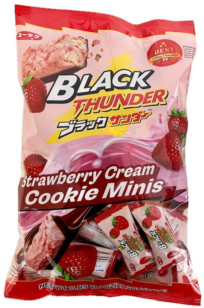 Black Thunder Strawberry Cream Cookie Minis, 27.2 oz