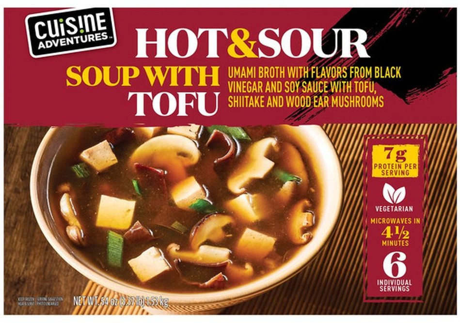 Hot and Sour Soup with Tofu, 9 oz, 6-count