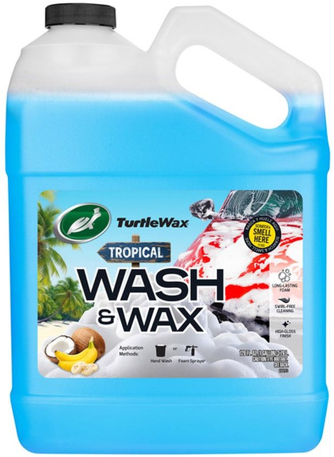 Wash & Wax, Coconut Banana Scent (128 oz)