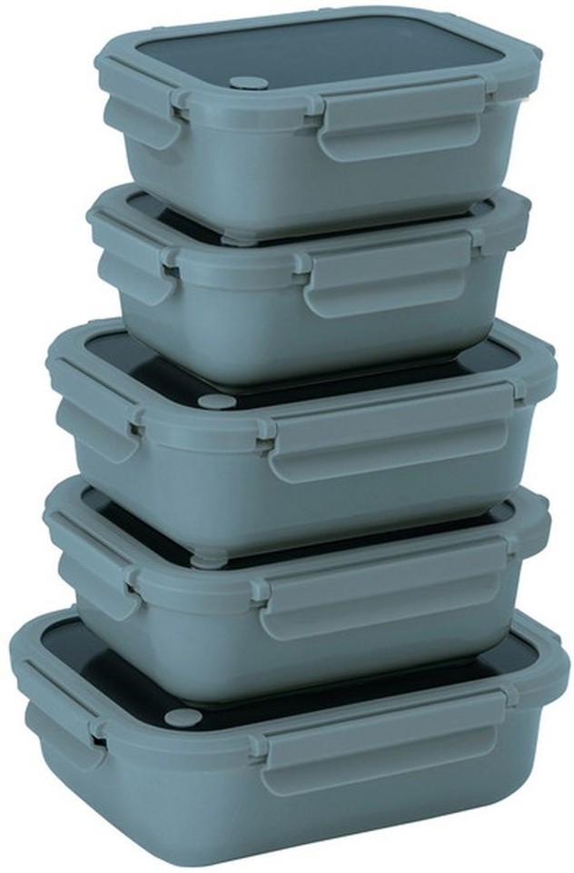 Ceramic Food Storage Set, 10-count, Assorted Colors