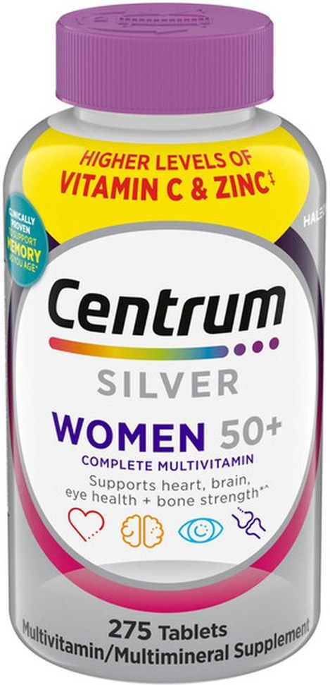 Silver Women 50+ Immune Support Multivitamin, 275 Tablets