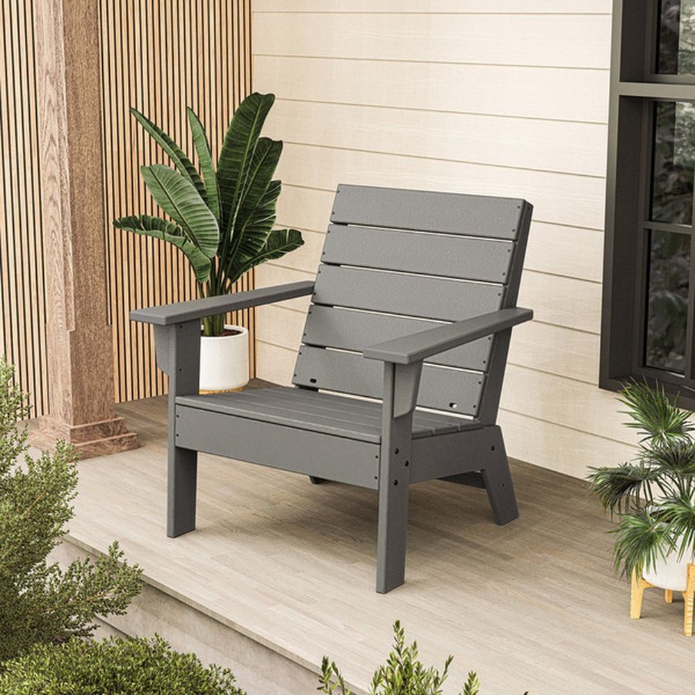 Eastport Lounge Chair, Gray