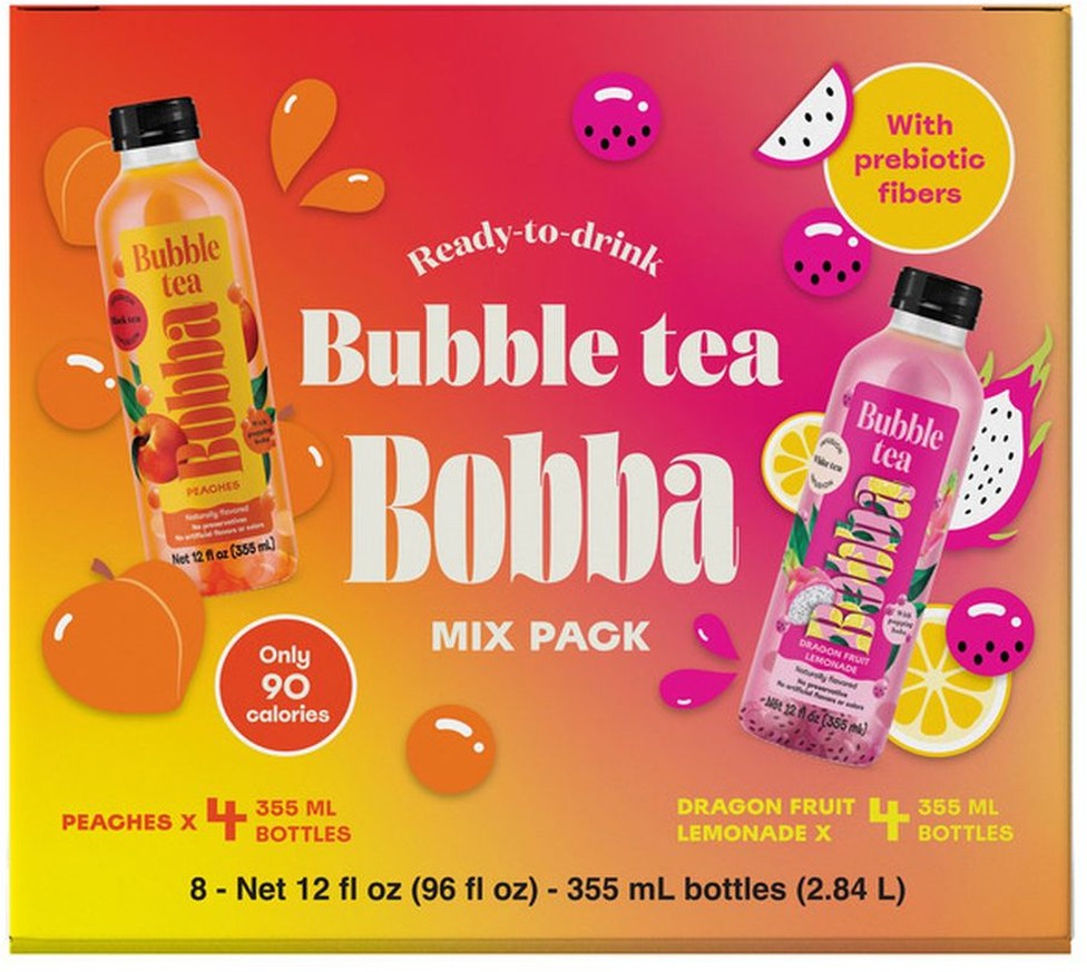 Bubble Tea Variety Pack, 12 fl oz, 8-count
