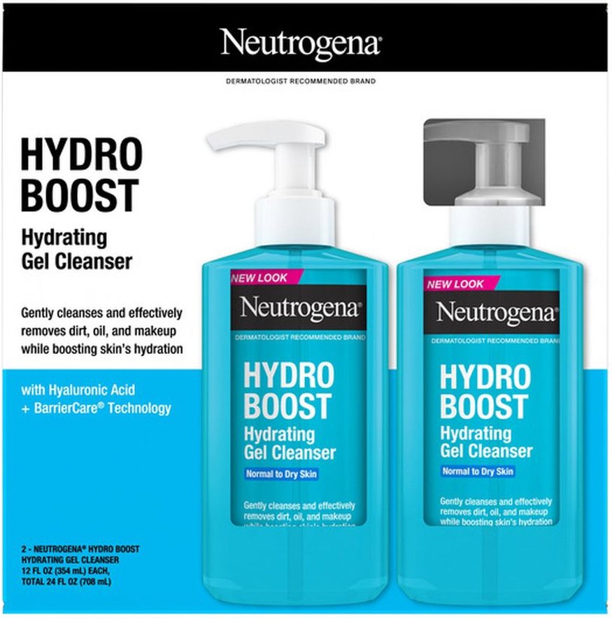 Hydro Boost Hydrating Gel Cleanser 12 fl oz, 2-pack