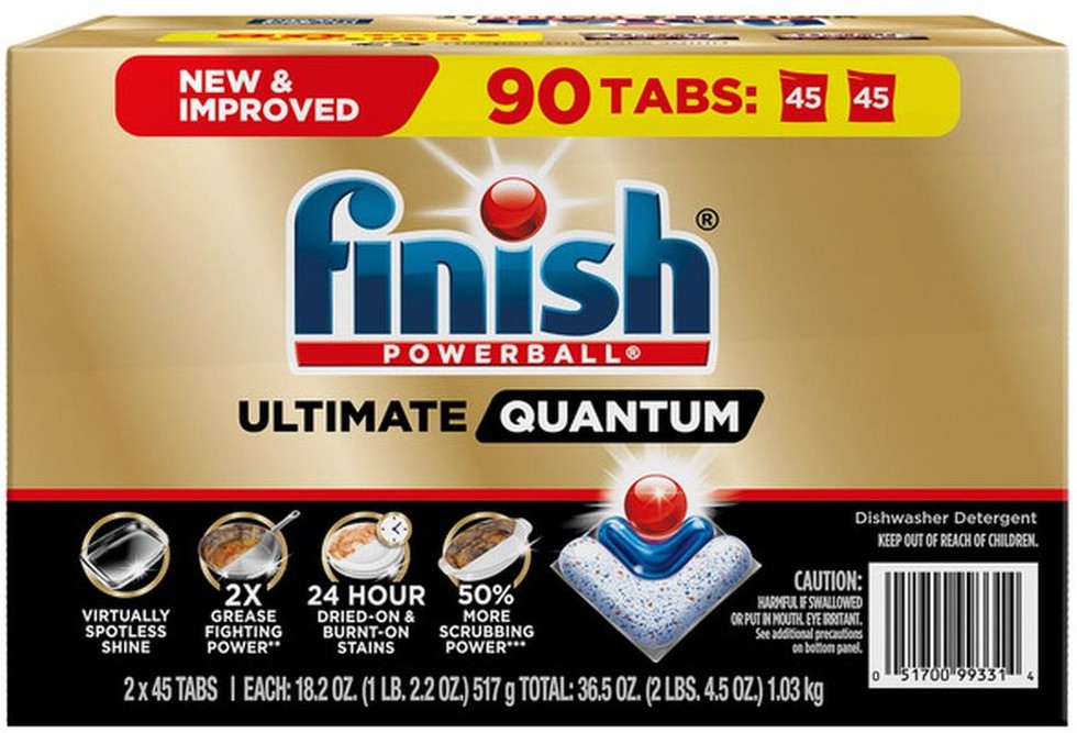 Powerball Ultimate Quantum Dish Detergent Tabs, 90-count