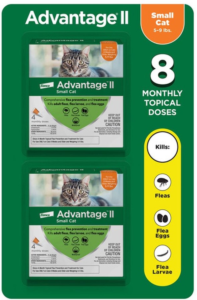 Small Cat, 5-9 lbs, 8 Month Supply