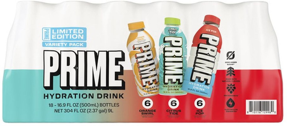 Hydration Drink, Limited Edition Variety Pack, 16.9 fl oz, 18-count
