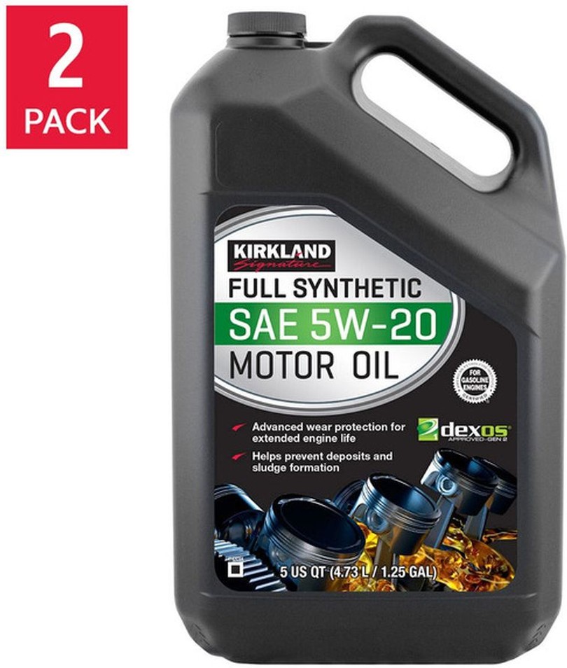 5W-20 Full Synthetic Motor Oil 5-quart, 2-pack