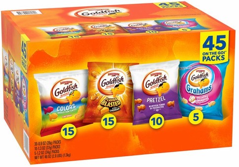 Goldfish Variety Pack, 45-count