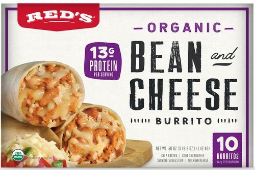 Organic Bean and Cheese Burritos