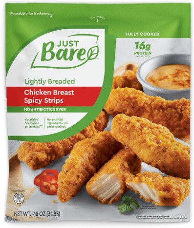 Lightly Breaded Chicken Breast Strips Spicy