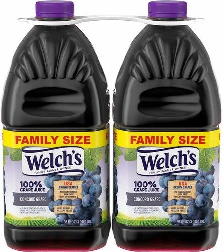 100% Grape Juice Blend, Concord Grape, 96 fl oz, 2 ct