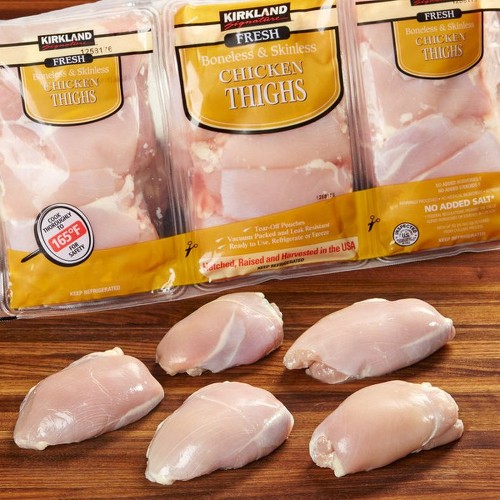 Fresh Boneless Skinless Chicken Thighs
