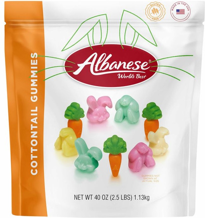 Gummies Easter Cottontail, 40 oz