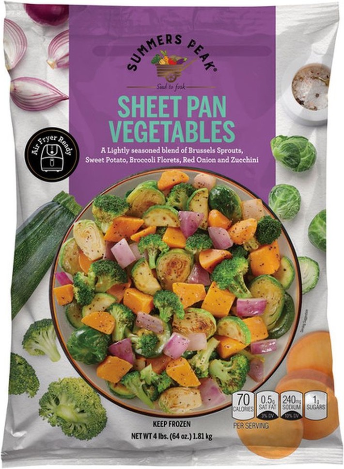 Sheet Pan Vegetables, 4 lbs