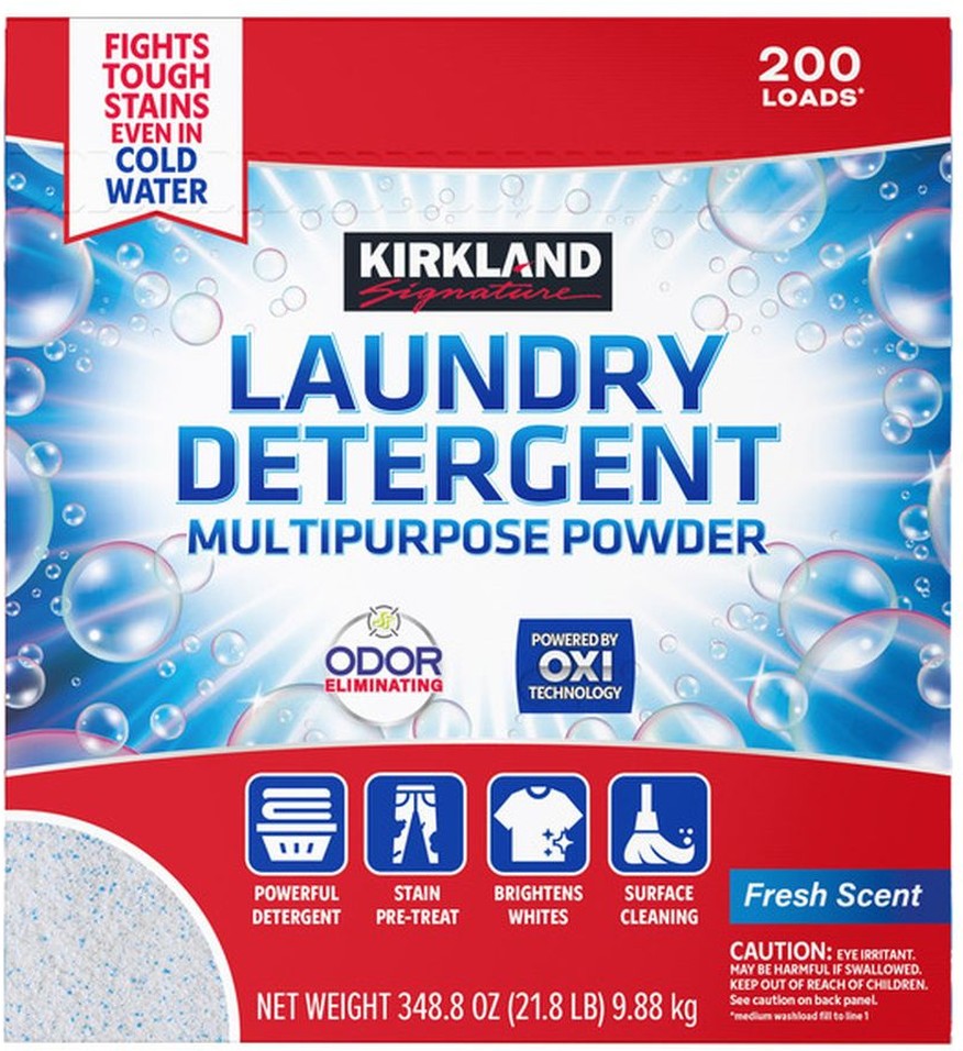 Powder Laundry Detergent, 200 Loads, 348.8 oz