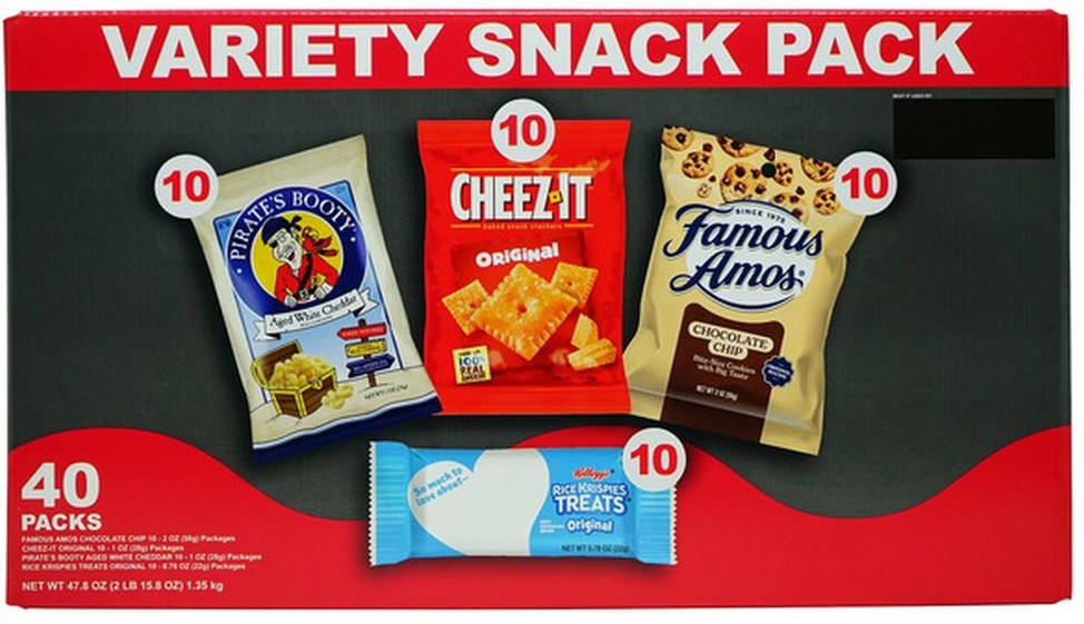 Variety Snack Pack, 40-count
