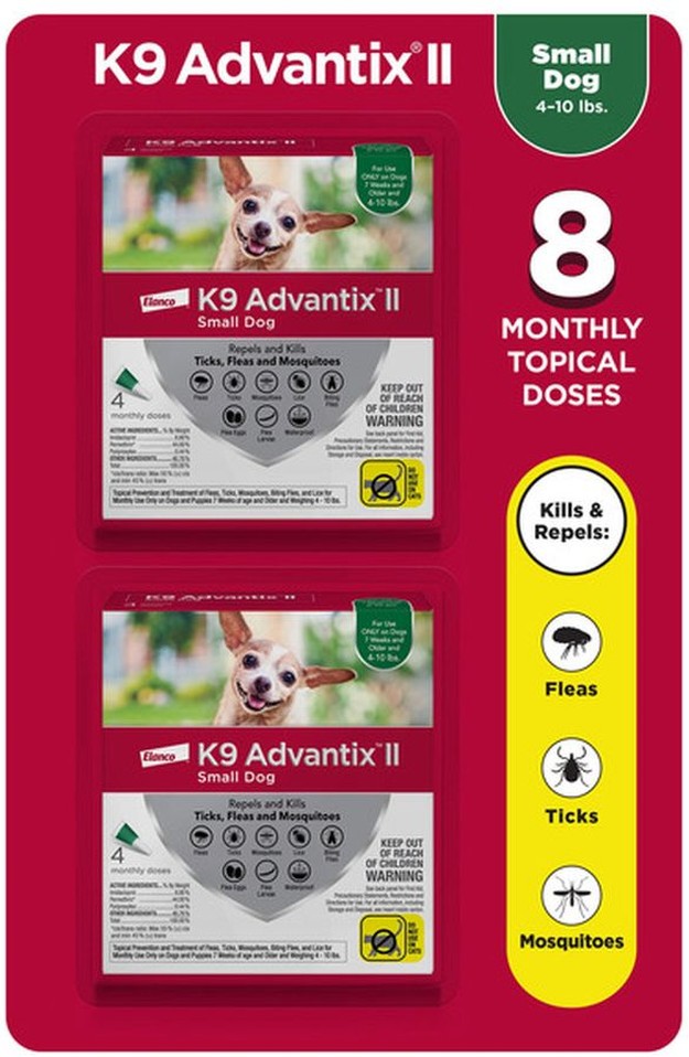 Small Dog, 4-10 lbs, 8 Month Supply