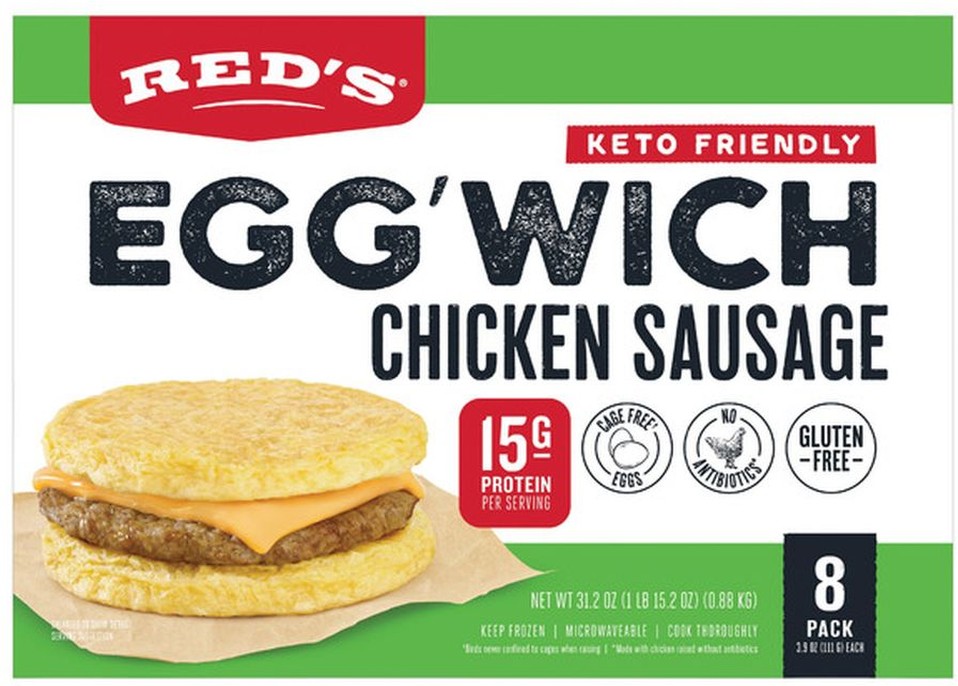 Chicken Sausage Breakfast Sandwich, 8-count