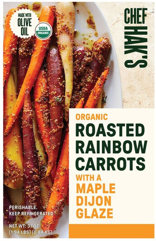 Organic Roasted Rainbow Carrots, 31 oz