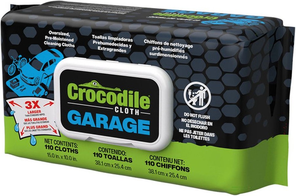 Garage Cleaning Cloths, 15" x 10", 110-count