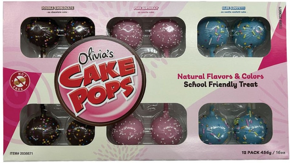 Cake Pops, Variety Pack, 12-count