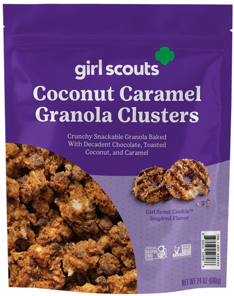 Granola Coconut Caramel Clusters, 24 oz