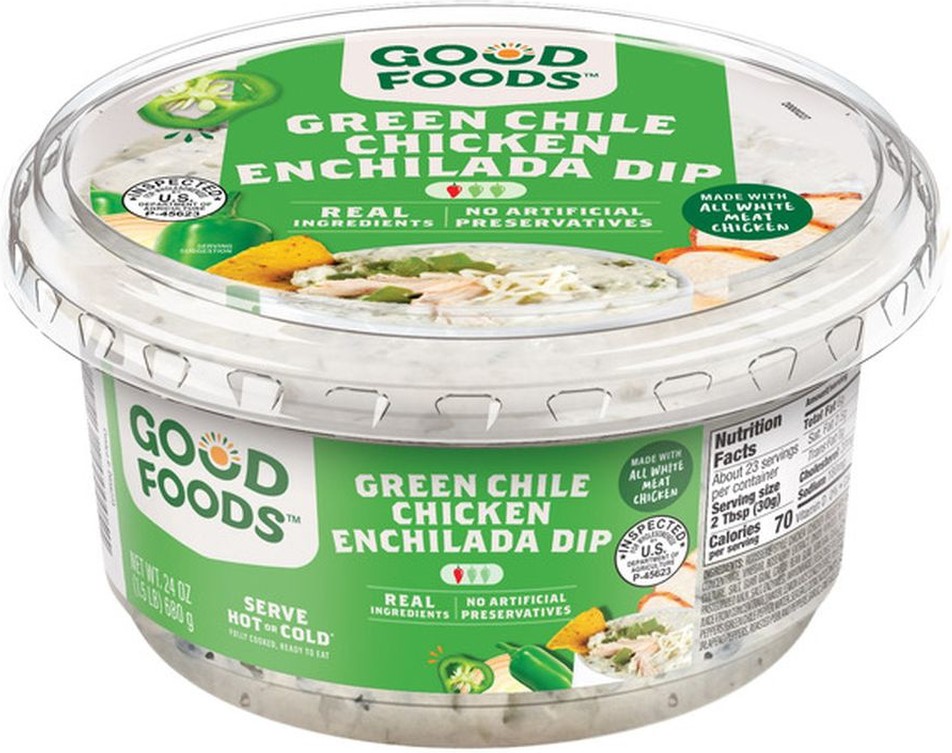 Green Chile Chicken Enchilada Dip, 24 oz