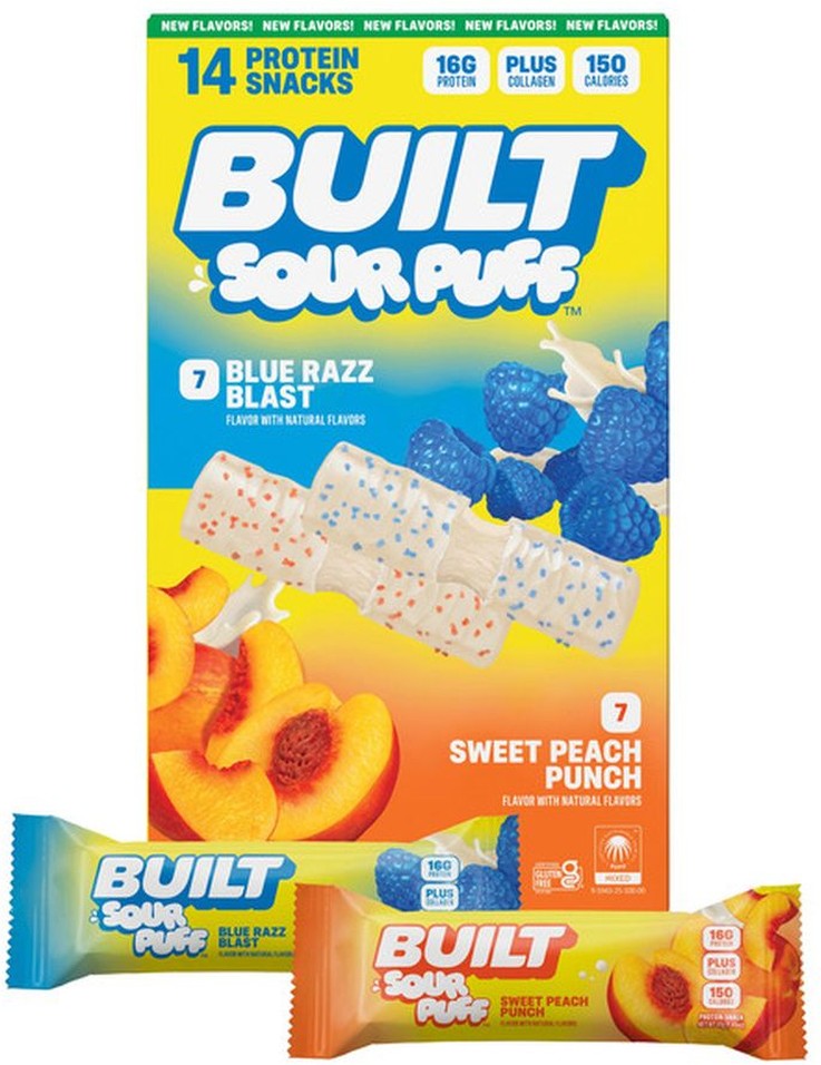 Bar Sour Puff Variety Pack, 1.45 oz, 14-count