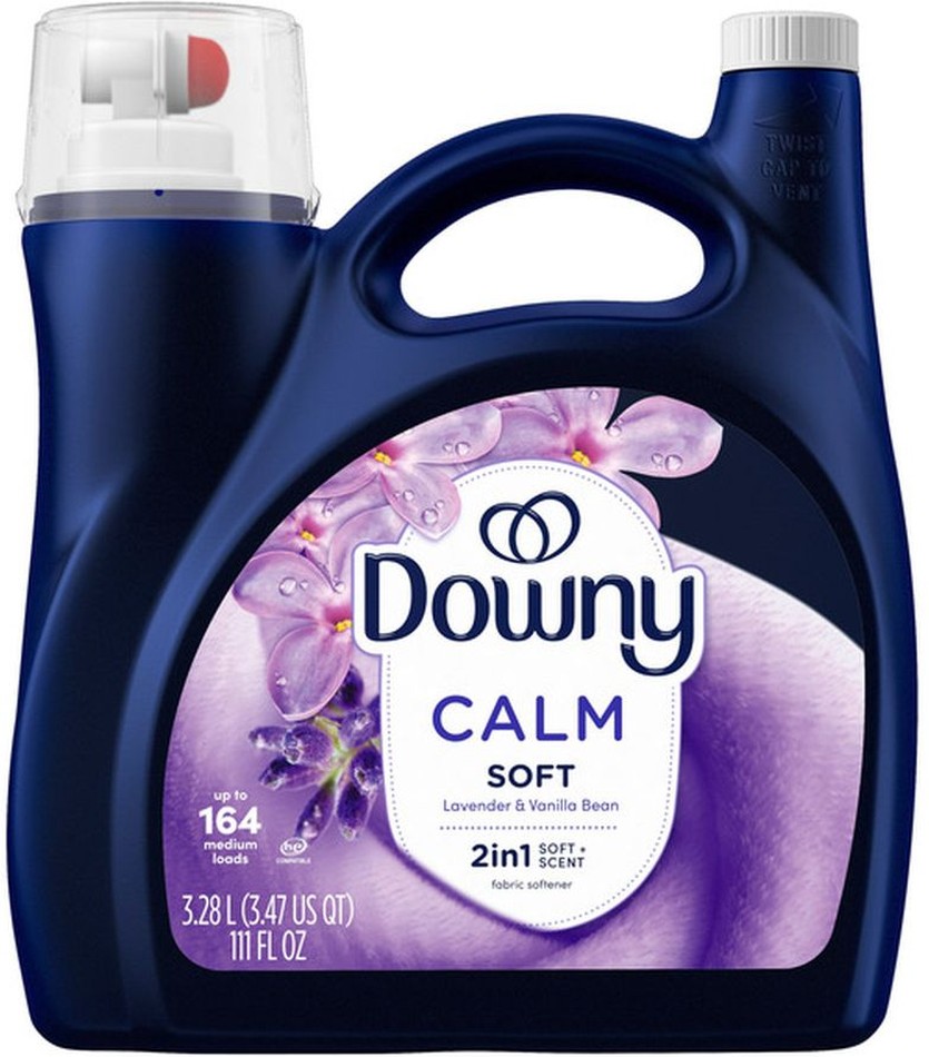 Liquid Calm Soft 2-in-1 Fabric Softener, 164 loads, 111 fl oz
