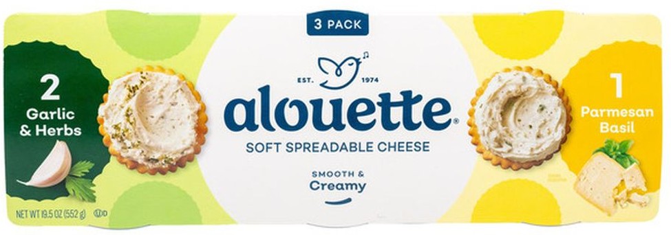 Soft Spread Cheese Variety Pack, 6.5 oz, 3-count