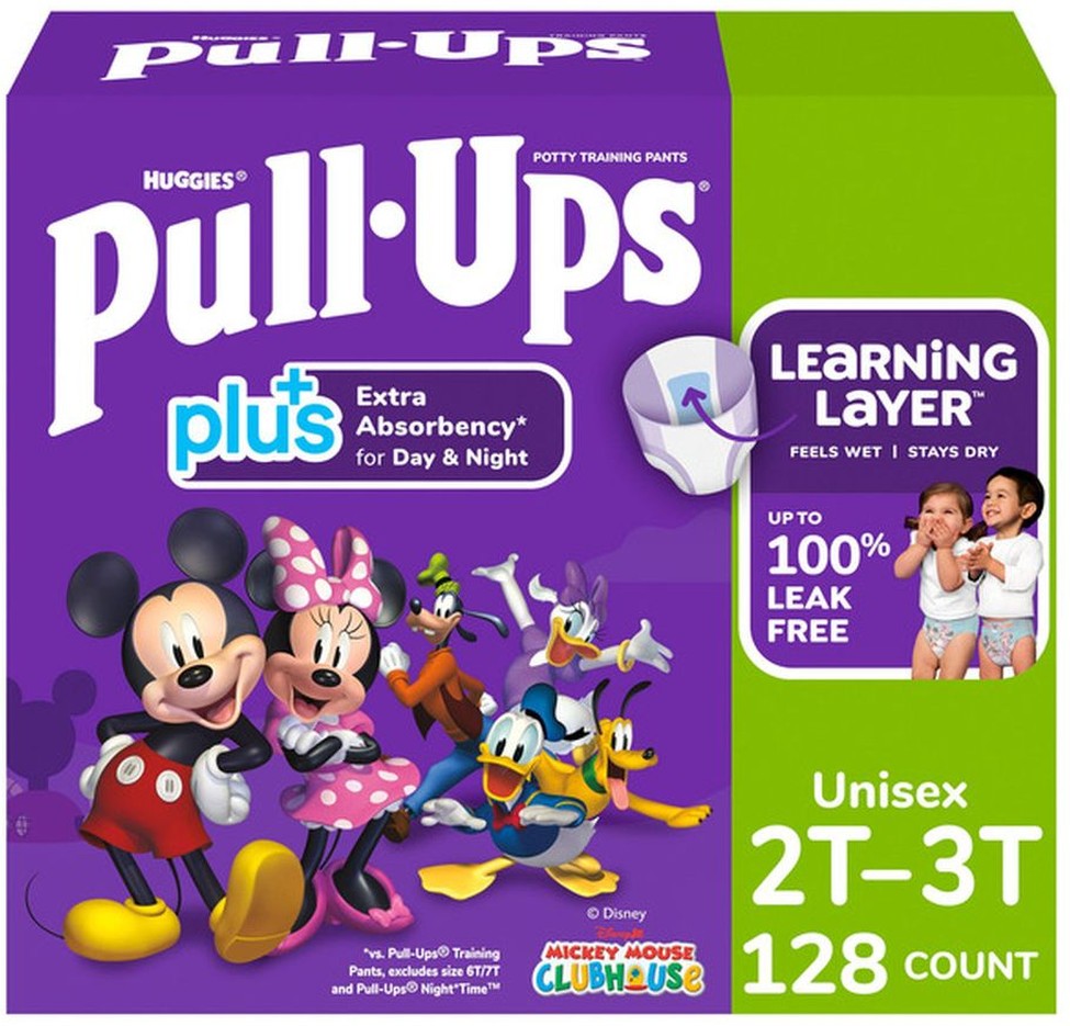 Pull-Ups Plus Training Pants Unisex, 2T - 3T