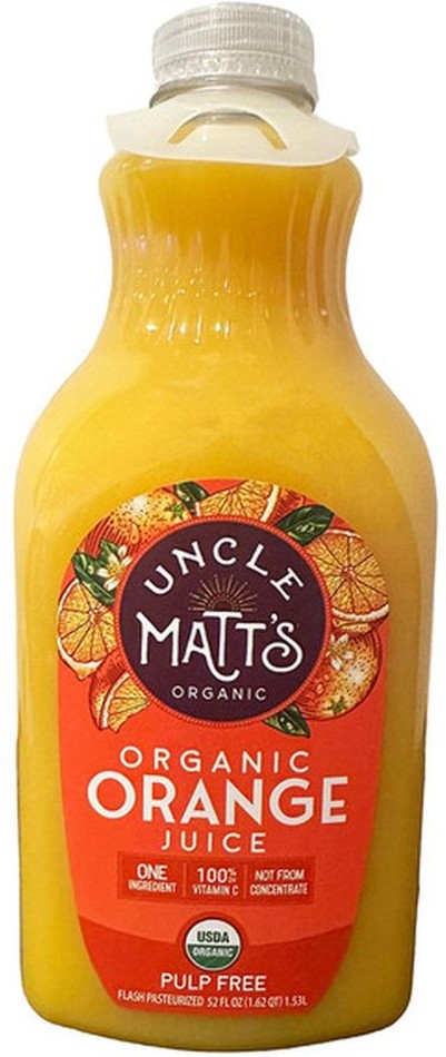 Organic Organic Orange Juice 52 Fl Oz