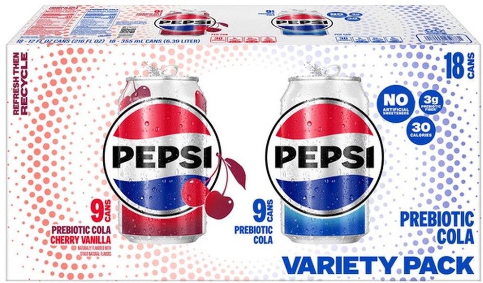 Prebiotic Cola Variety Pack 12 Fl Oz