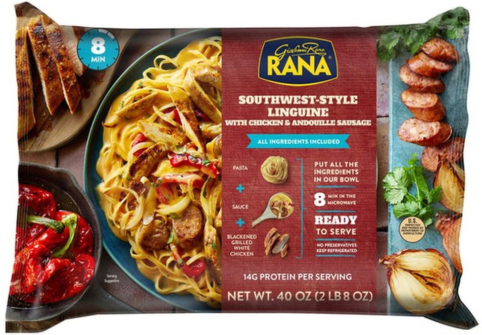Southwest Style Linguine with Chicken and Sausage, 40 oz