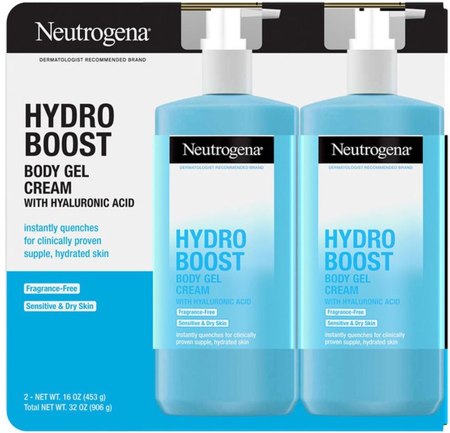 Hydro Boost Body Gel Cream, 16 fl oz, 2-pack