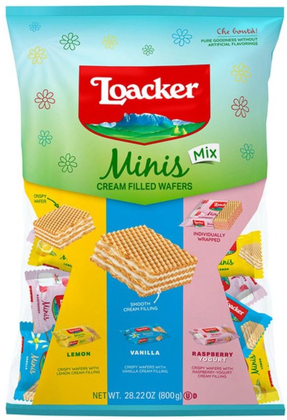 Minis Cream Filled Wafers, Variety Pack, 28.22 oz