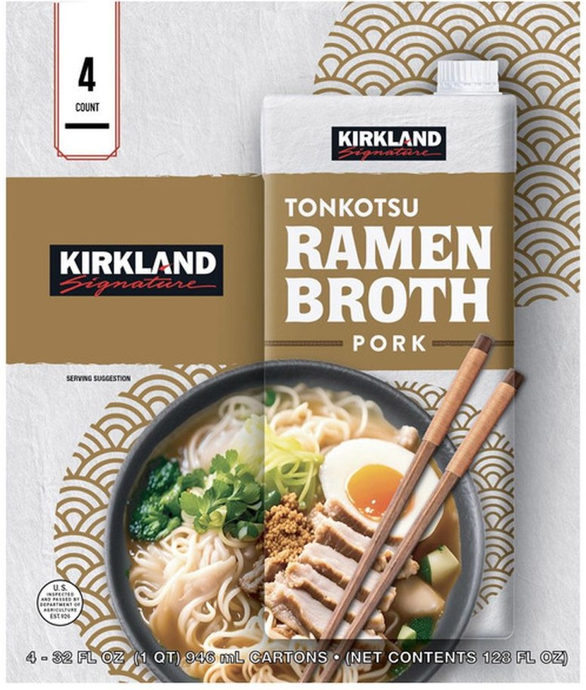 Tonkotsu Pork Ramen Broth, 32 fl oz, 4-count