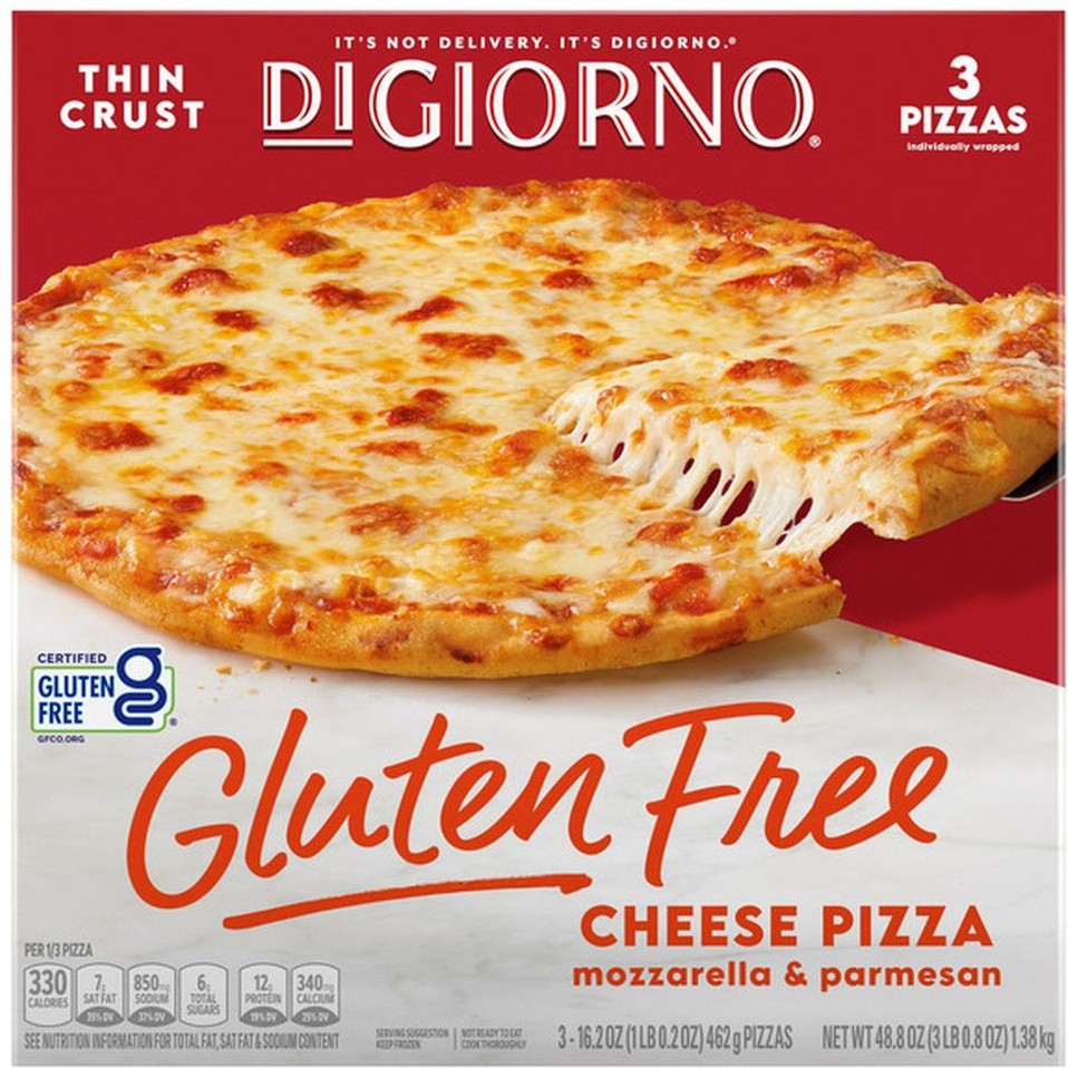 Gluten Free Cheese Pizza, 16.2 oz, 3-count