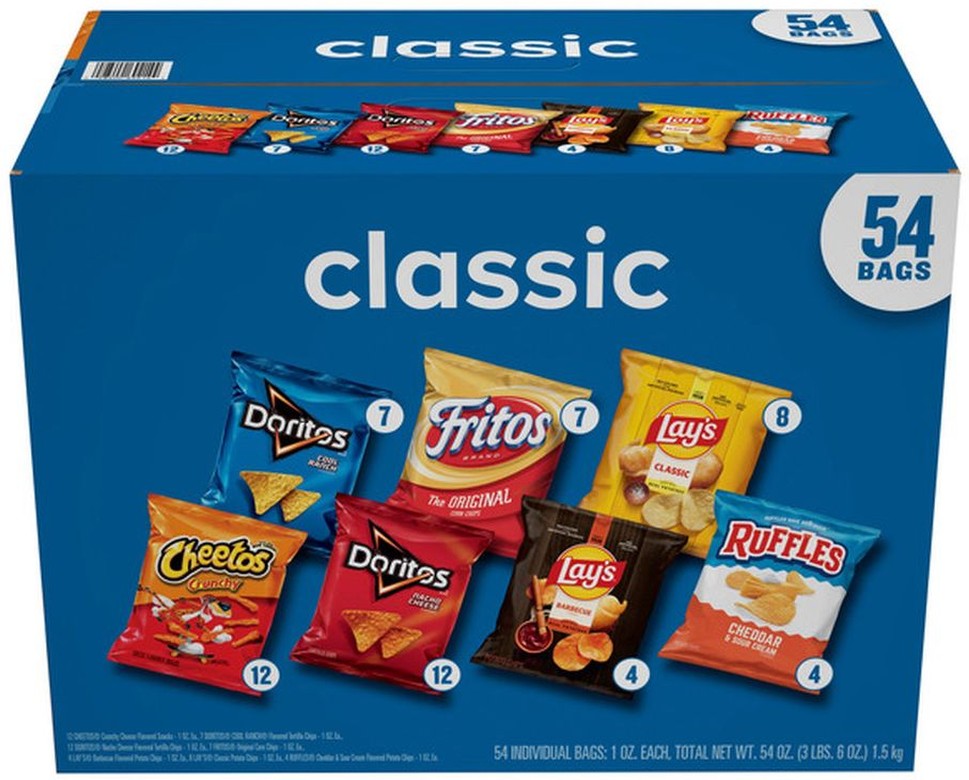 Classic Mix, Variety Pack, 1 oz, 54 ct