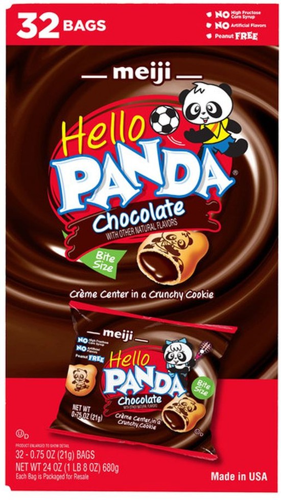 Panda Chocolate Creme Filled Cookies, 32 x .75 oz