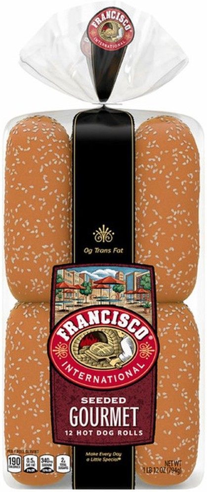 Hot Dog Rolls, 12-count