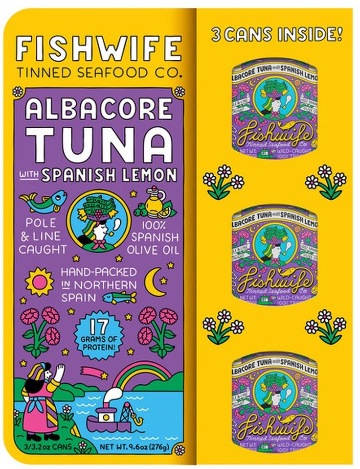 Albacore Tuna with Spanish Lemon, 3.2 oz, 3-count