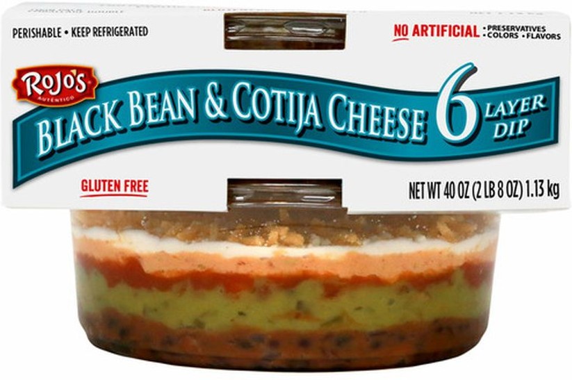 Black Bean & Cotija Cheese 6 Layer Dip, 20 oz, 2-count