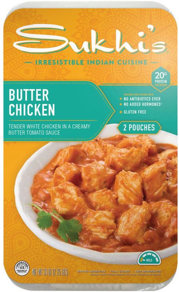 Indian Butter Chicken Prepared Meal, 18 oz, 2-count