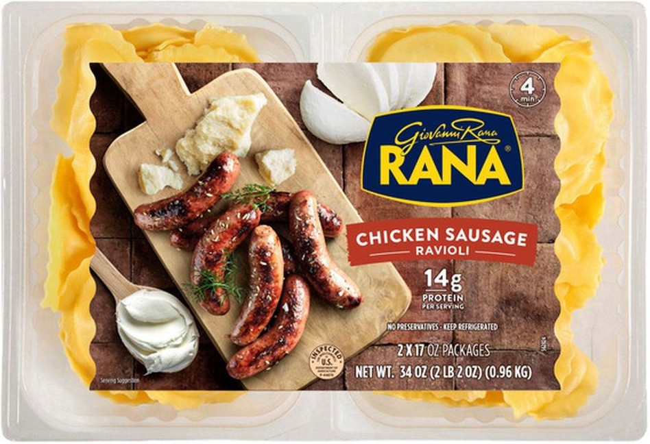 Chicken Sausage Ravioli, 17 oz, 2-count