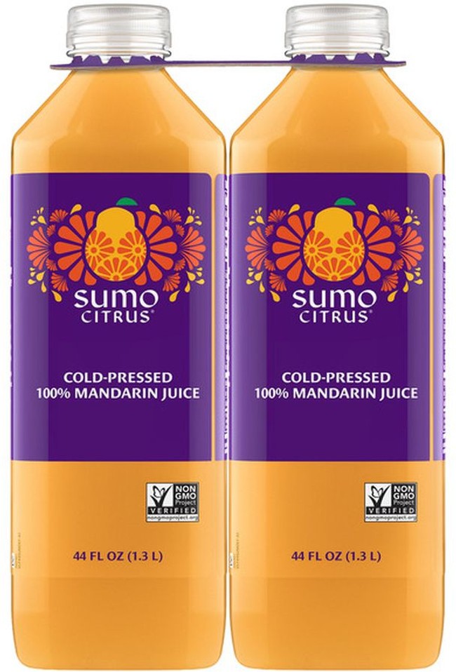 Cold-Pressed 100% Mandarin Juice, 44 fl oz, 2-count